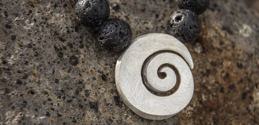 Lava mit Spirale